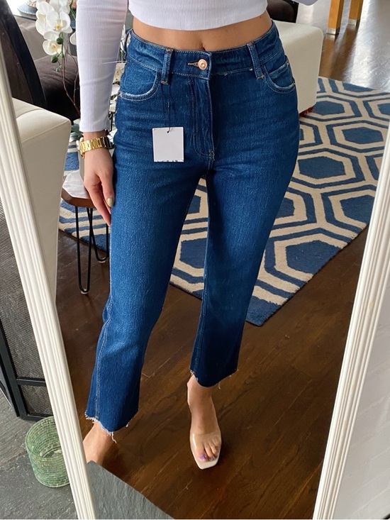 Zara Denim - ZARA Dark Wash Ankle Length High Rise Jeans! 👖